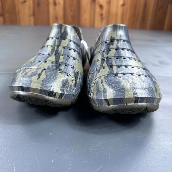 Sperry Water Strider Clog Mens 9 Olive Green Camo Water Sandal Quick Dry Day - Picture 2 of 9